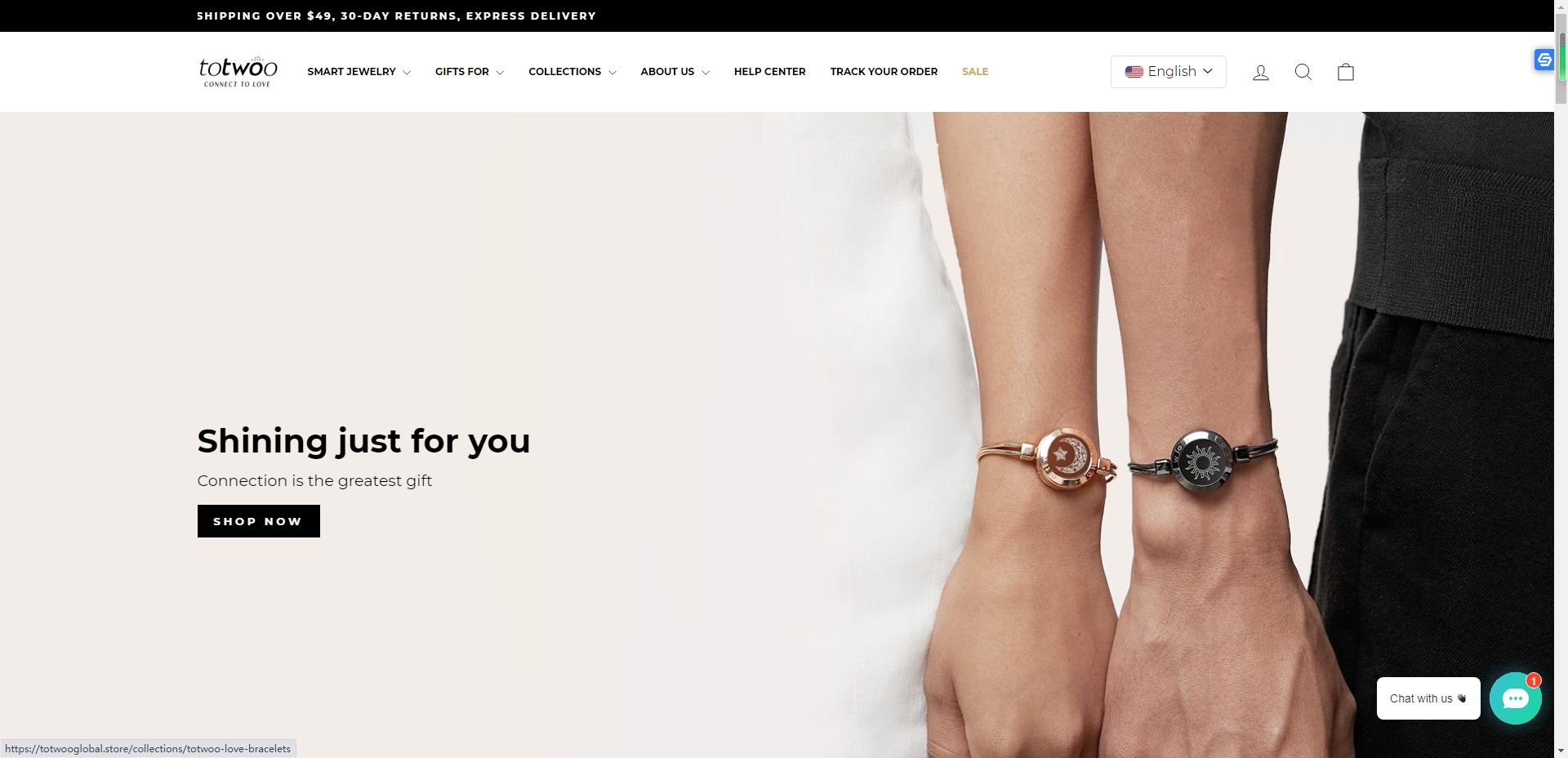 Totwoo official store. Smart jewelry for love and connection &ndash; totwoo